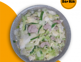 Bắp Su xào Thịt Heo