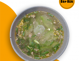 Canh Bí Đao nấu Tôm/ Thịt Bằm