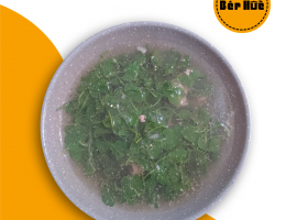 Canh Rau Má nấu Tôm/ Thịt Bò/ Thịt Bằm