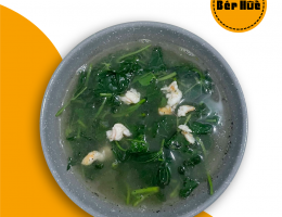 Canh Rau Lang nấu Tôm